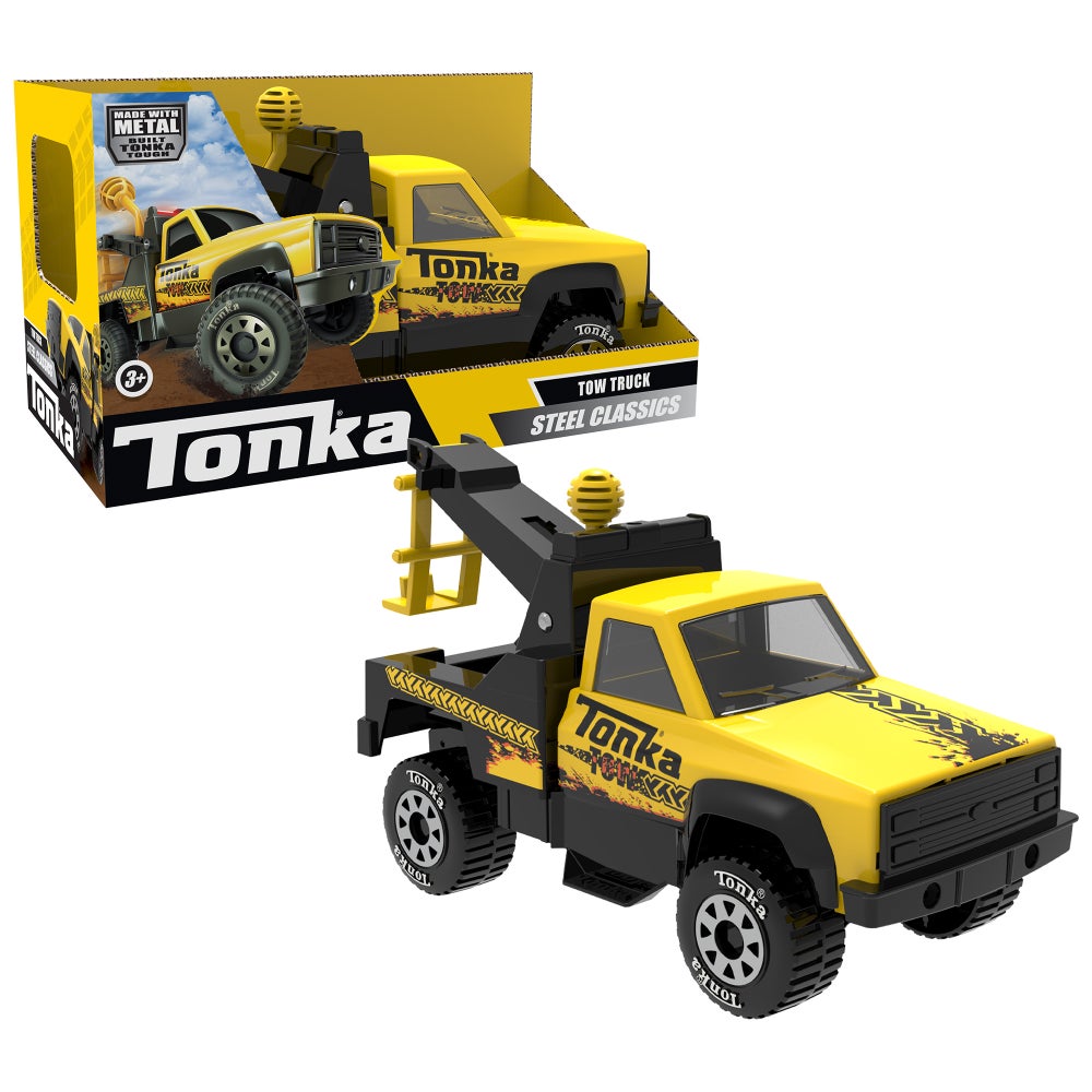 12.5" STEEL CLASSICS TOW TRUCK (2) BL